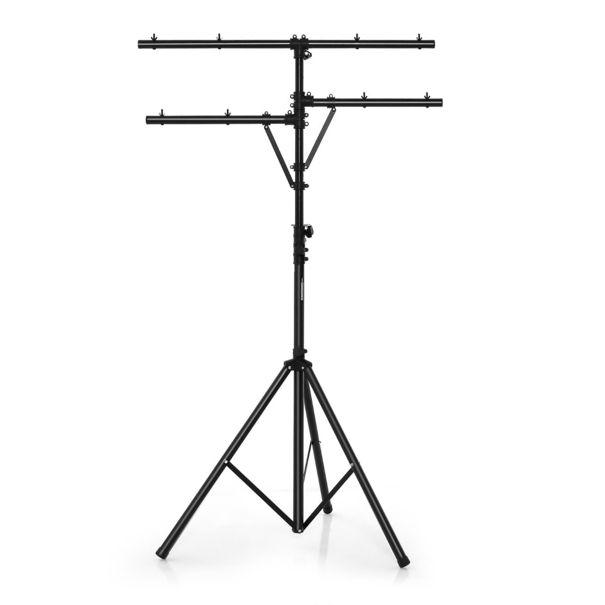 CostwaySupport d'Éclairage LED avec Hauteur Réglable 186 à 351 CM Charge 45 KG Support de Lumière Trépied Portable pour Scène Concerts Théâtres Fêtes