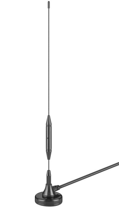 Antenne intérieure Goobay passive DVB-T2 (HD) - Antenne 3 dBi/6 dBi pour la réception de programmes DVB-T/DVB-T2 HD