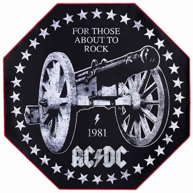 Tapis de sol gamer AC/DC